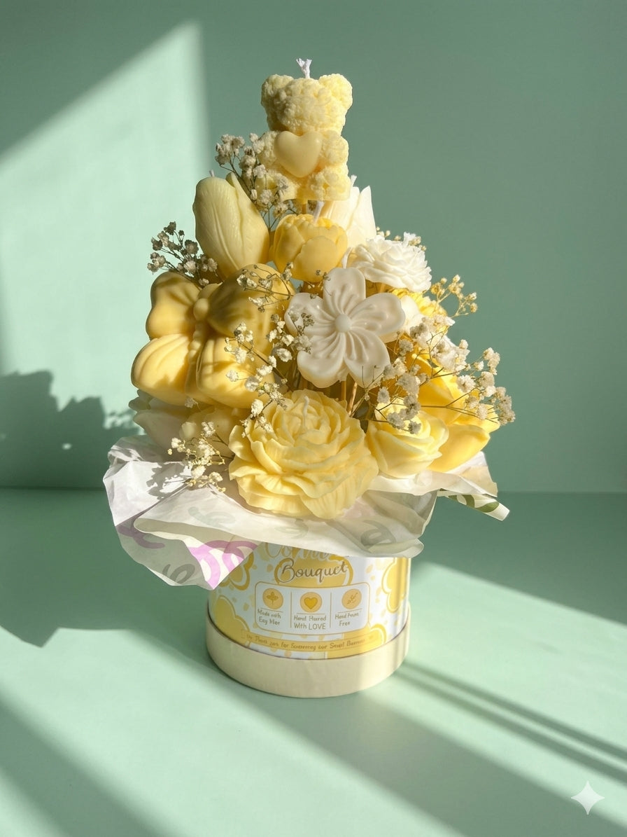 Flower Candle Bouquet
