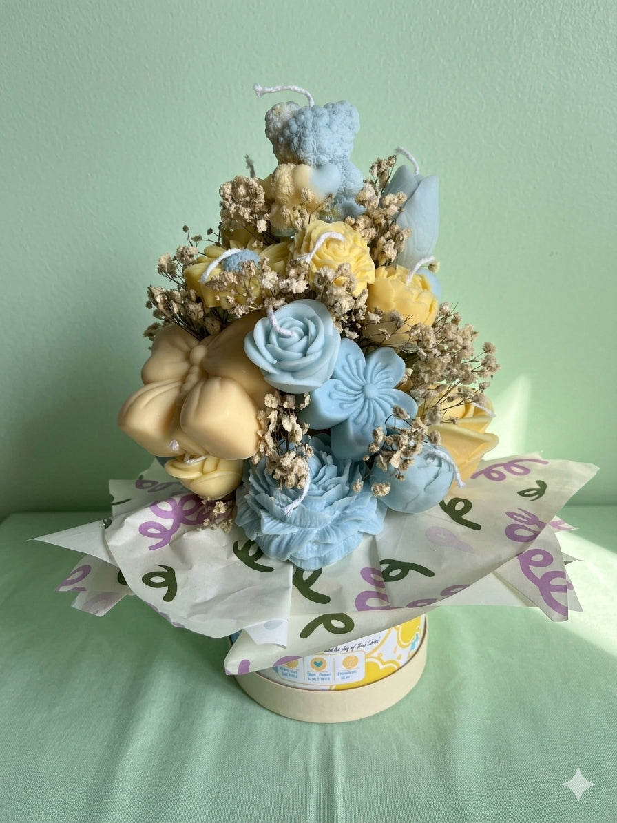 Flower Candle Bouquet