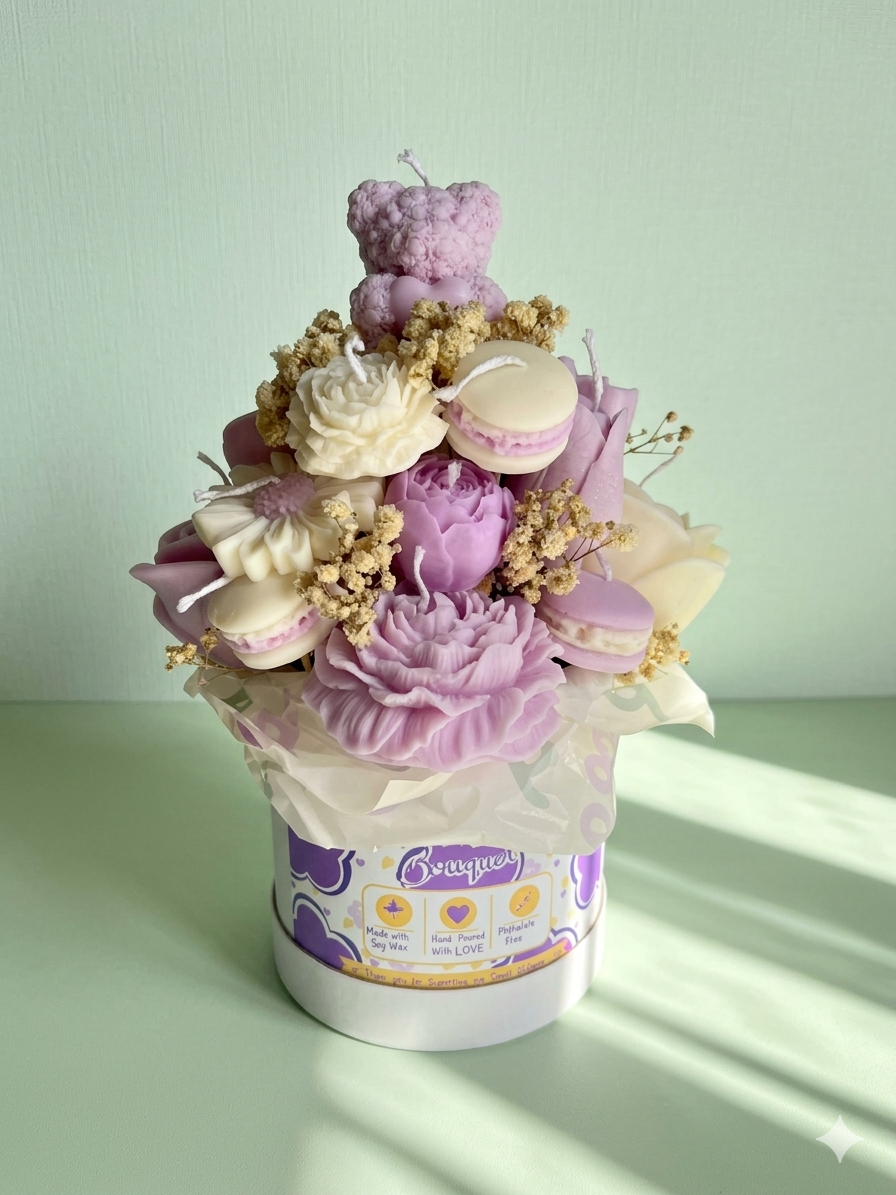 Flower Candle Bouquet